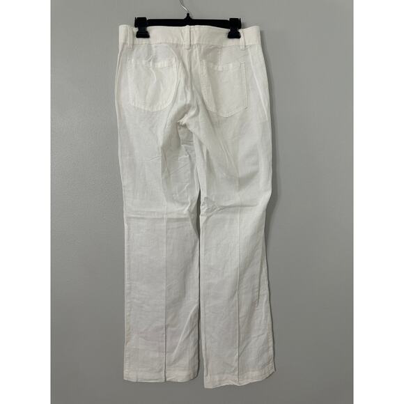 Banana Republic Wide Leg Linen Pant sz 6 - Picture 2 of 4
